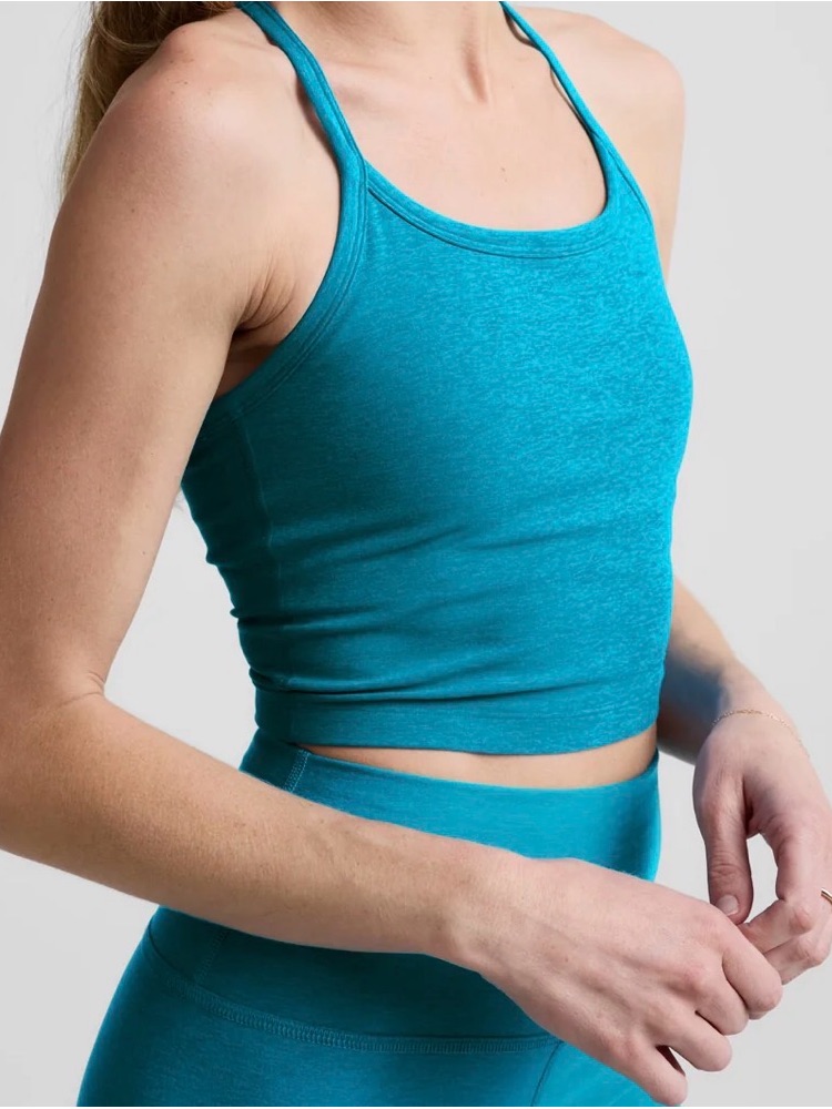 Beyond Yoga Women's Spacedye Slim Racerback Cropped Tank